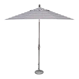 9' MARKET UMBRELLA, STONE STRIPE