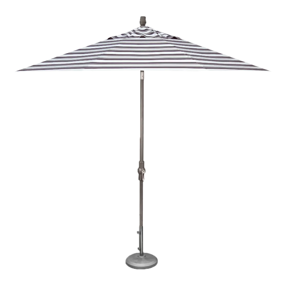 9' MARKET UMBRELLA, STONE STRIPE