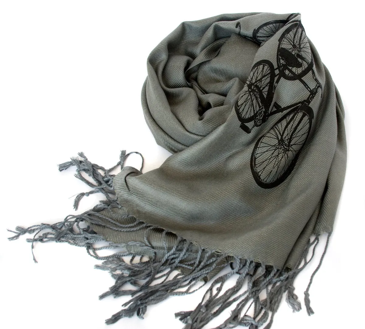 Bicycle Scarf. Triple Cruiser pashmina.