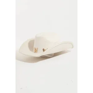 Butterfly Strap Cowboy Hat