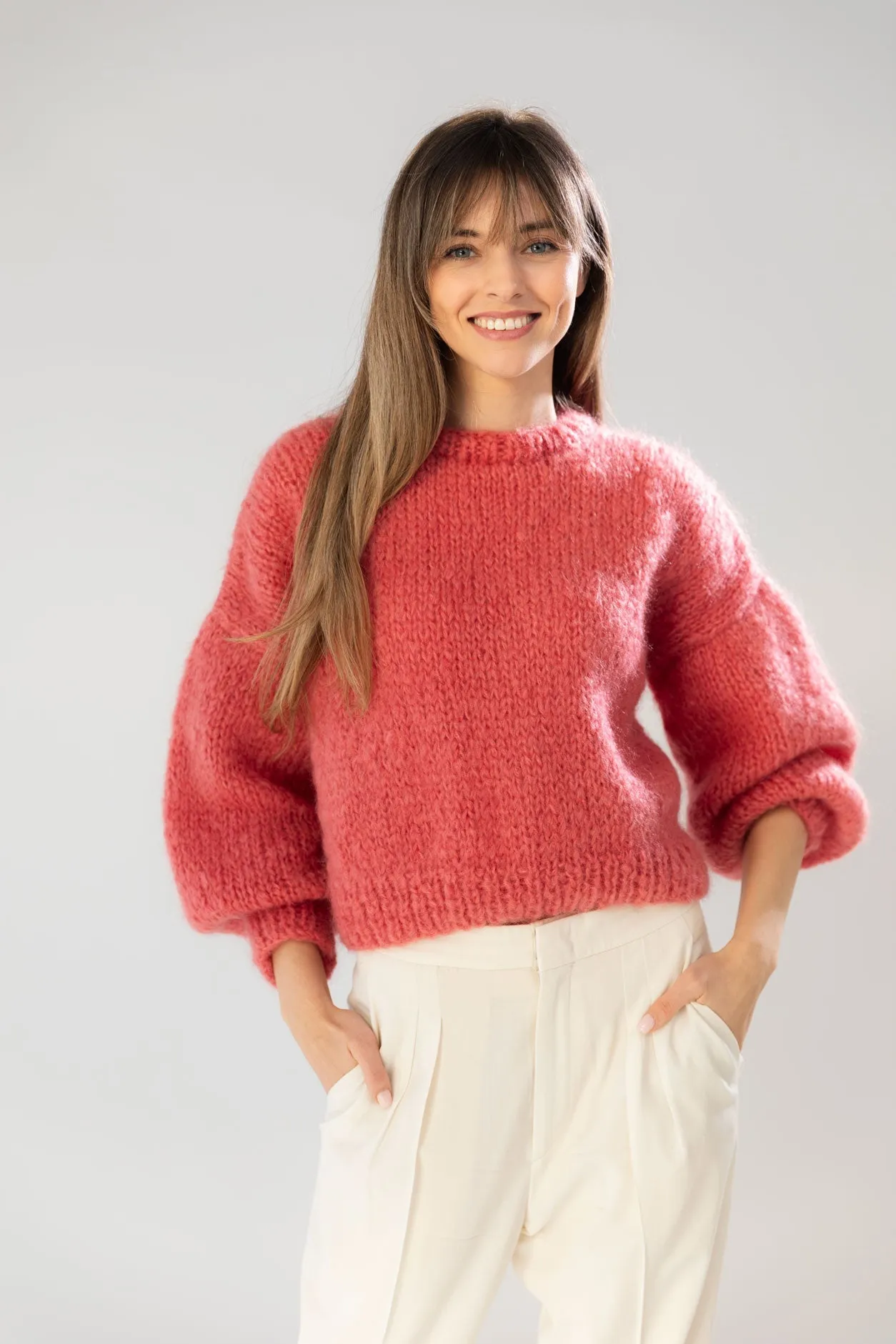 Camel Mohair and Organic Wool Sweater