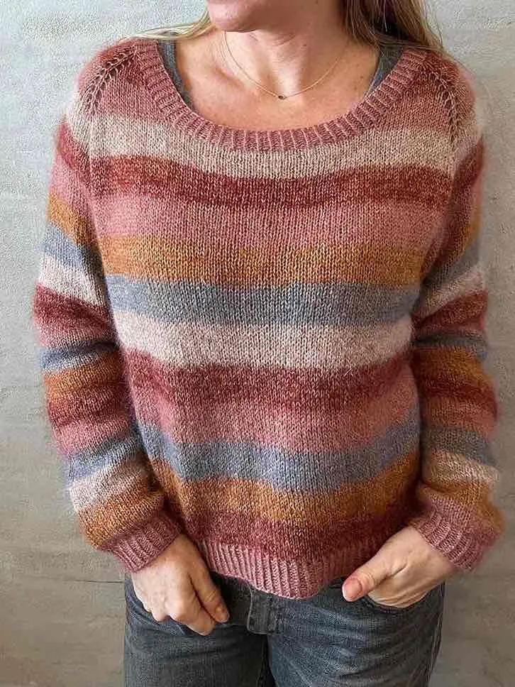 Chloé sweater by Önling, No 4   silk mohair knitting kit