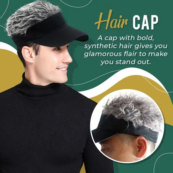 Flair Hair Sun Visor Cap