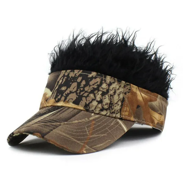 Flair Hair Sun Visor Cap