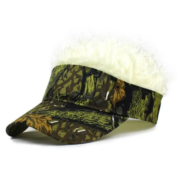 Flair Hair Sun Visor Cap