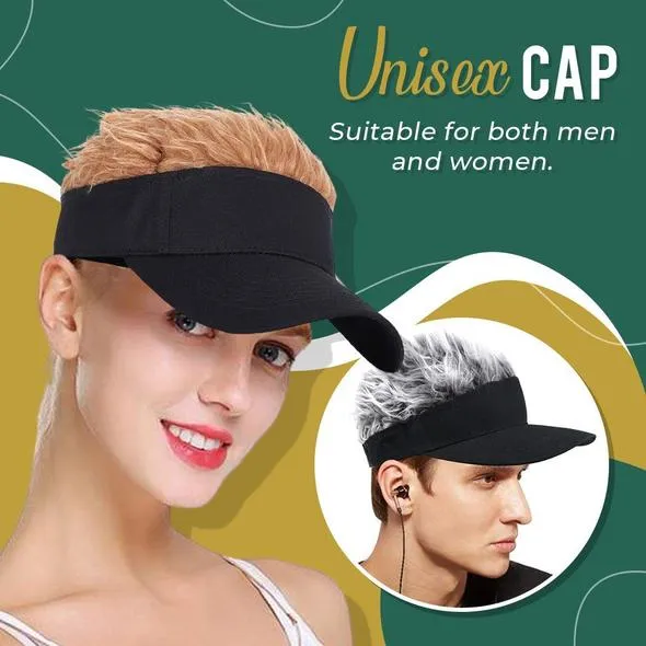 Flair Hair Sun Visor Cap