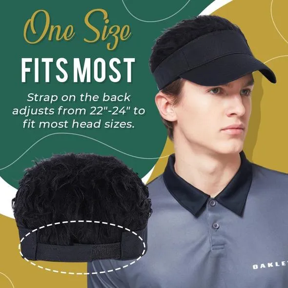 Flair Hair Sun Visor Cap