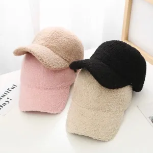 Fuzzy Autumn Women's Baseball Cap