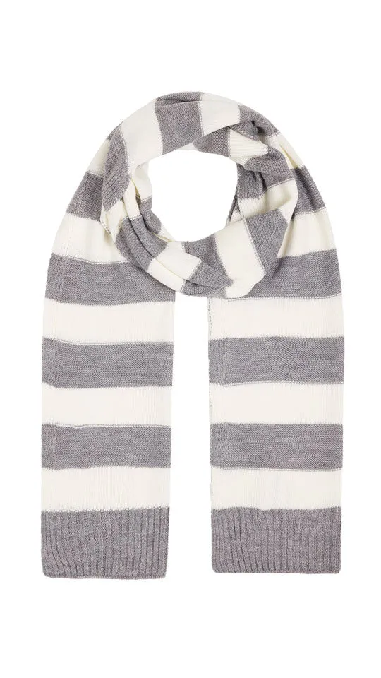 HALEY STRIPED SCARF