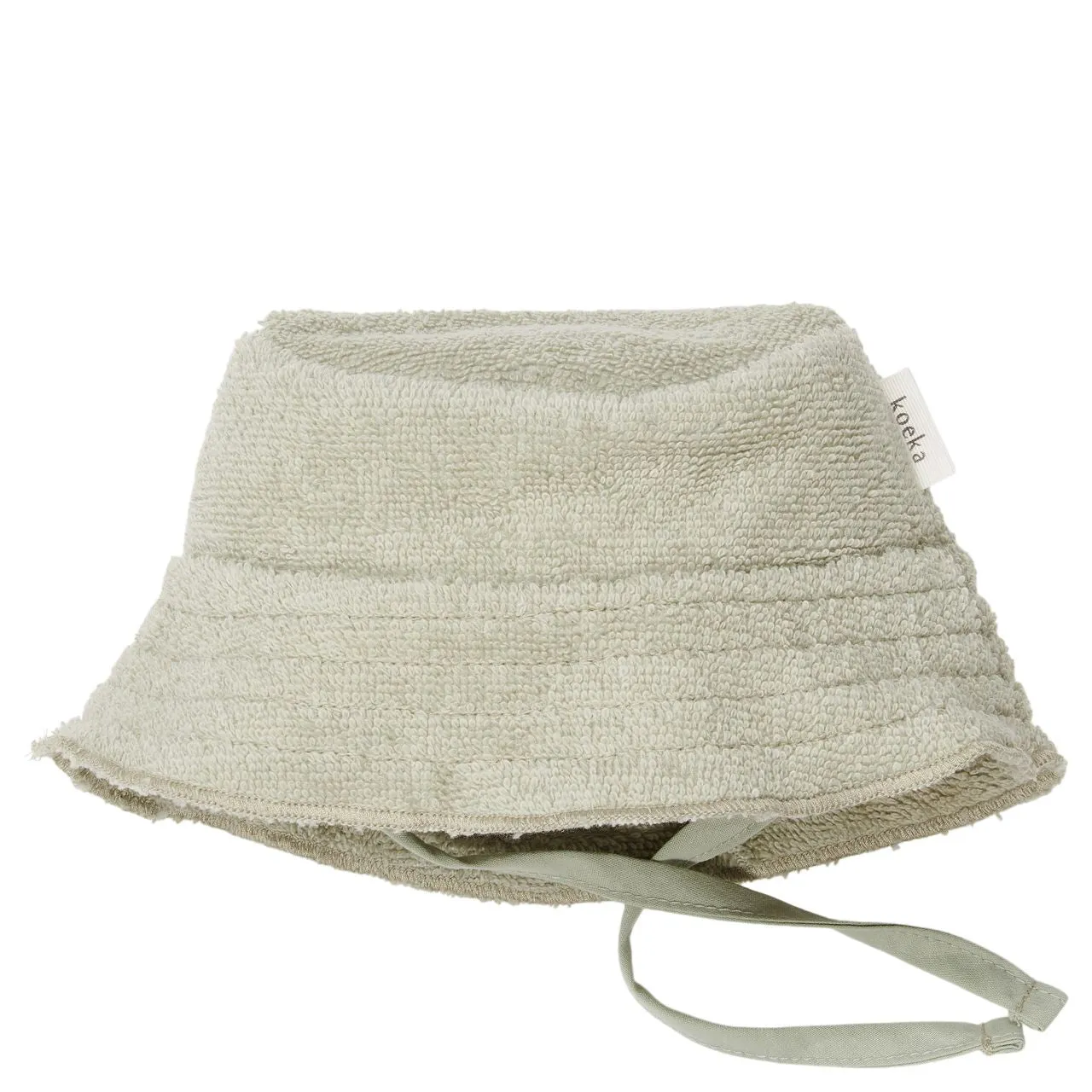 Koeka Baby Sun hat Luz Teddy Cotton | Sage