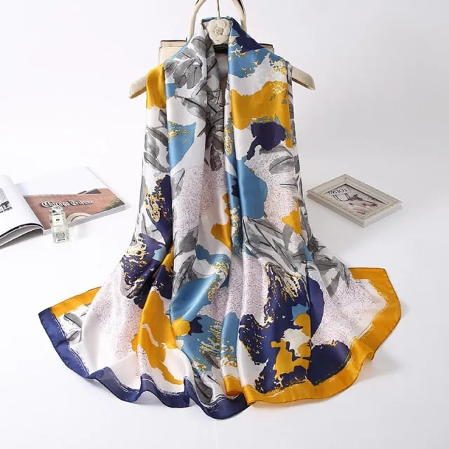 Long Silk Scarf