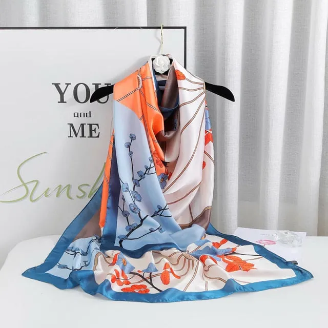 Long Silk Scarf