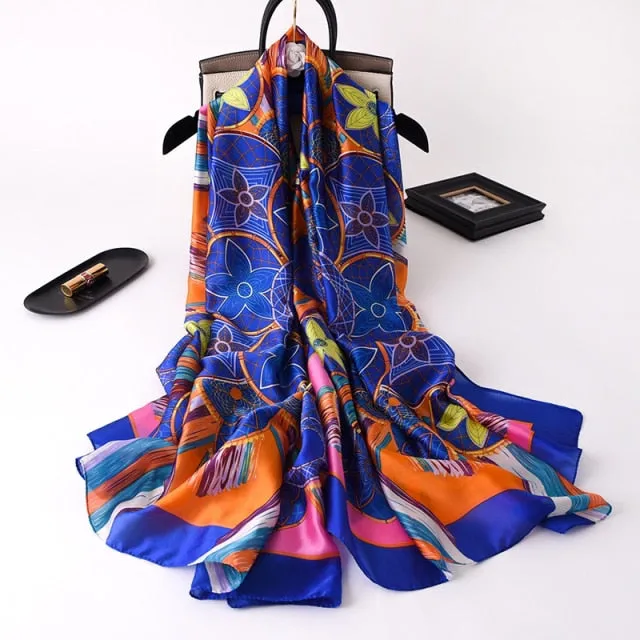 Long Silk Scarf