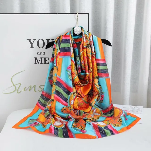 Long Silk Scarf