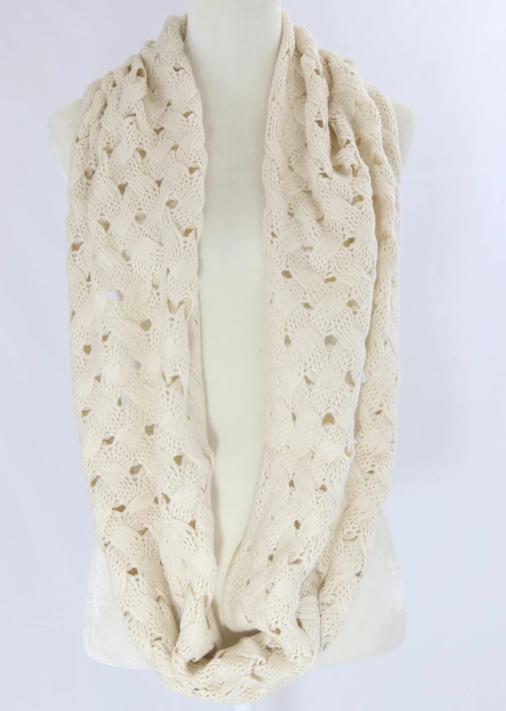 New York crochet infinity scarf