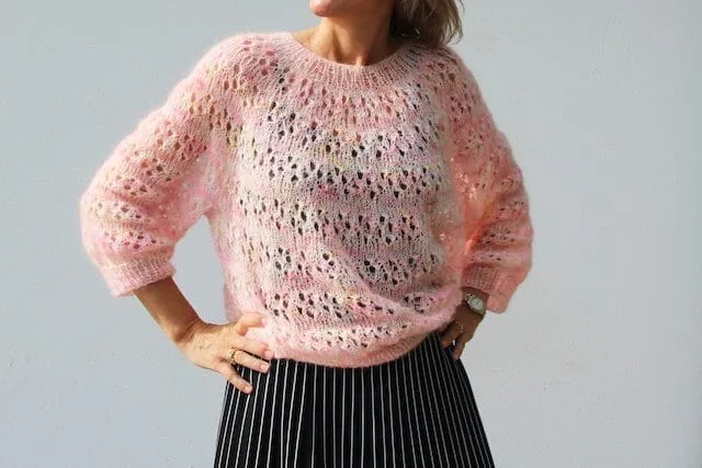 No 09 sweater by VesterbyCrea, knitting pattern (UK, DE)