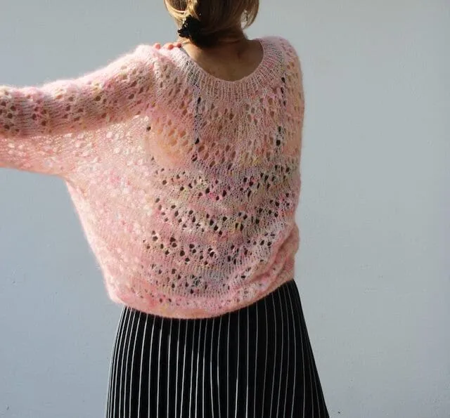 No 09 sweater by VesterbyCrea, knitting pattern (UK, DE)