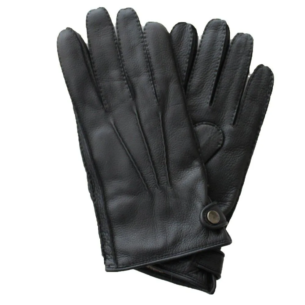 O'Driscoll - Men's Cashmere Lined Deerskin Leather Gloves