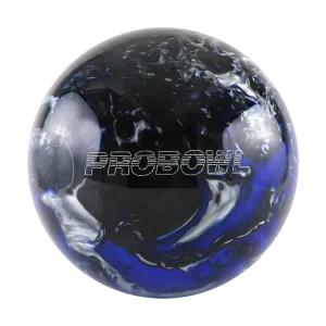 Probowl Black Blue Silver Tenpin Bowling Ball