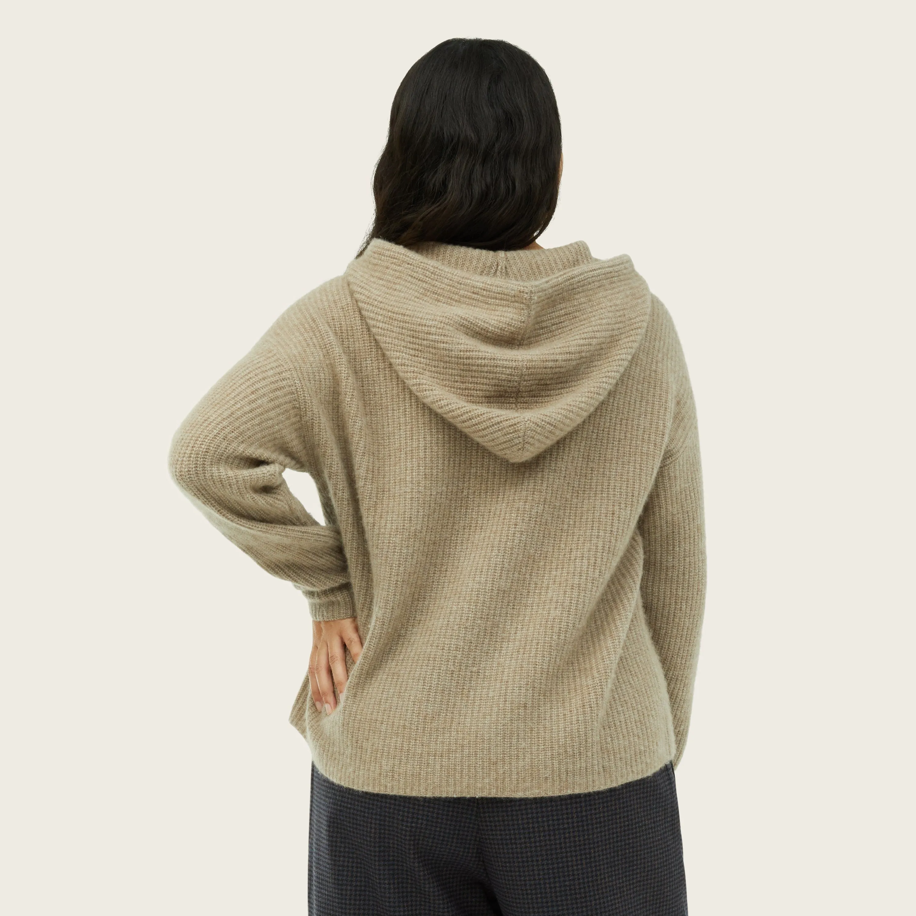 Riley Brushed Cashmere Hoodie