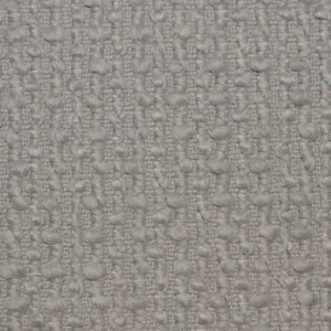 Silver Grey Wool & Mohair Blended Boucle Jacketing