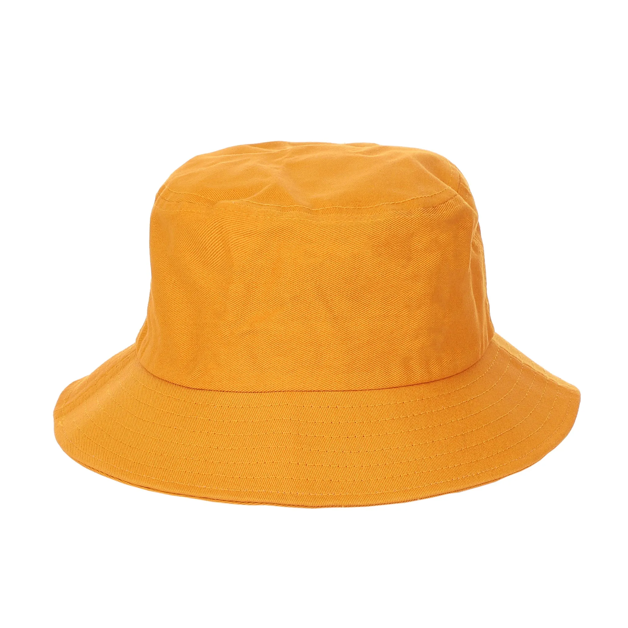 Solid 100% Cotton Bucket Hat