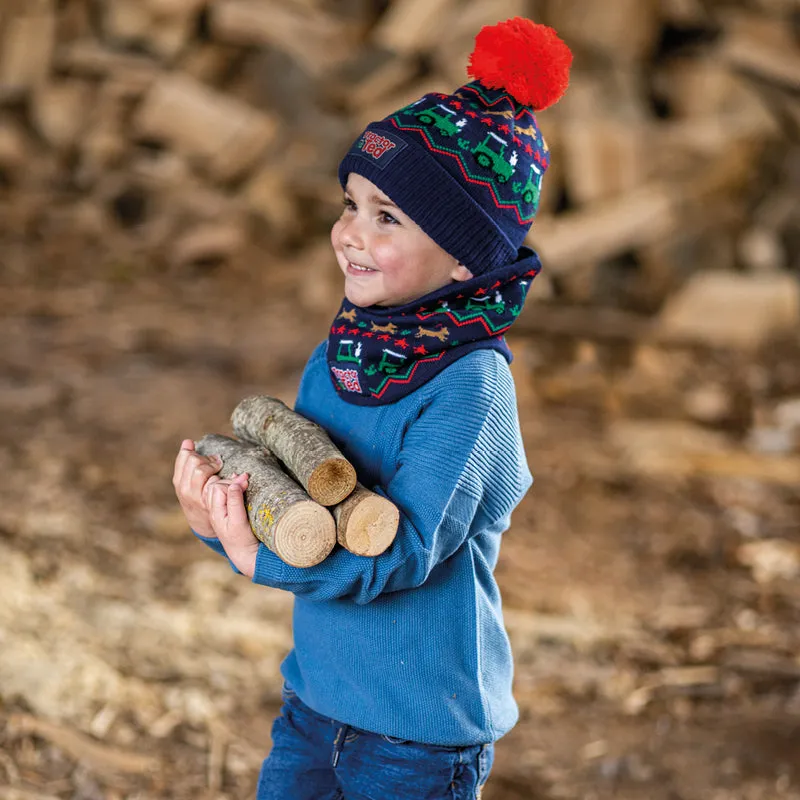 Tractor Ted Fair Isle Snood