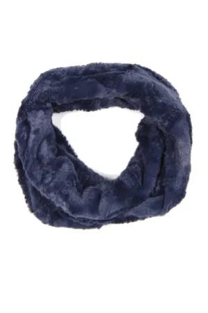 Wave Textured Soft Faux Fur Snood